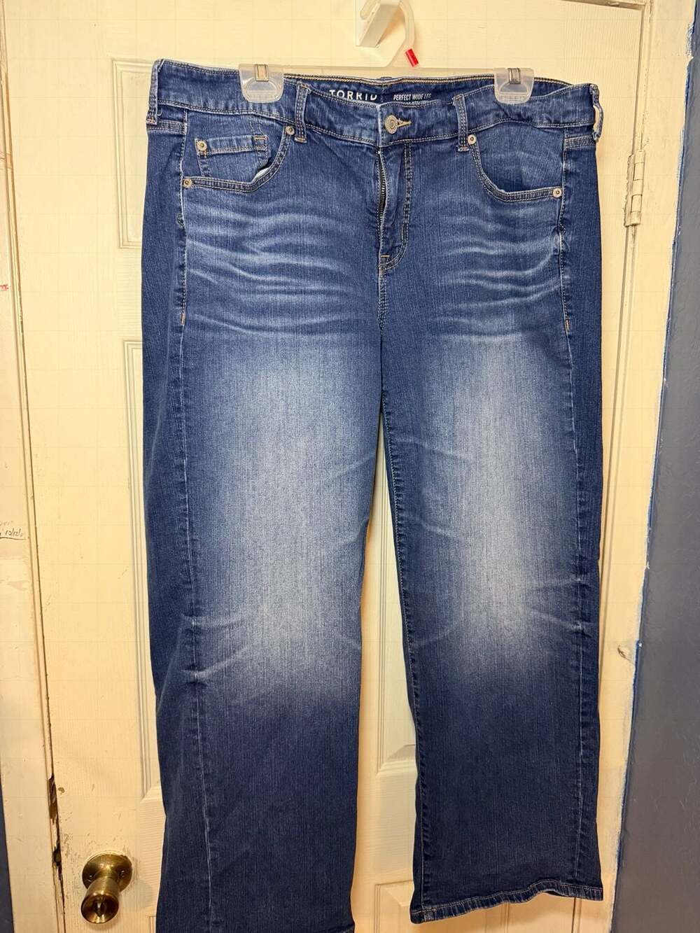 Torrid Perfect Wide Leg Vintage Stretch Jeans Size 14R